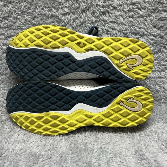 Olukai Shoes Women 8 White Lagoon Mailuku Comfort Walking Drop in Heel Quick Dry - Picture 7 of 7